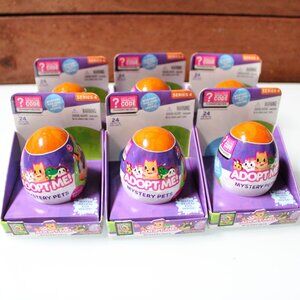 Adopt Me Mystery Pets Bundle of 6 Figures Roblox Codes Water Reveal Collectibles